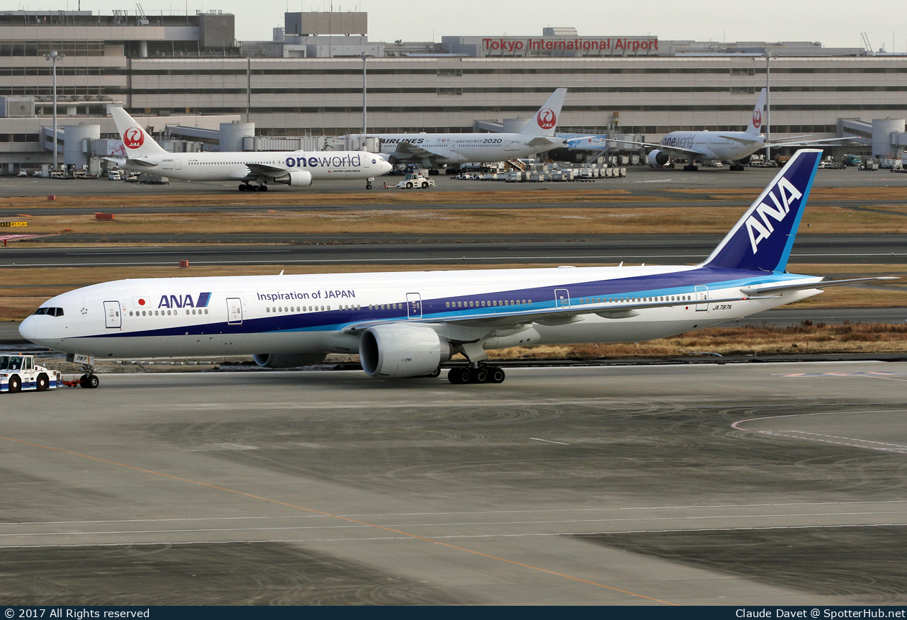 Photo of JA787A - Boeing 777-381(ER) operated by ANA All Nippon Airways