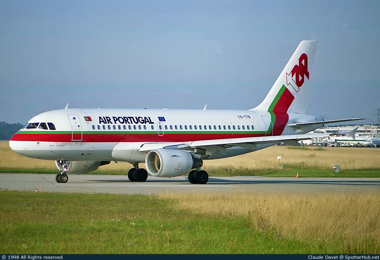 Photo of CS-TTB - Airbus A319-111 operated by TAP Air Portugal