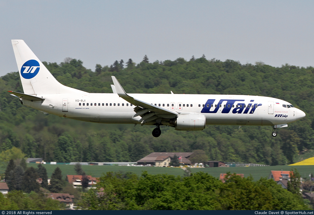 Photo of VQ-BJI - Boeing 737-8AS operated by Utair
