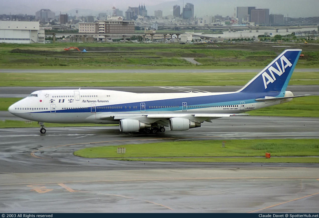 Photo of JA8960 - Boeing 747-481D operated by ANA All Nippon Airways