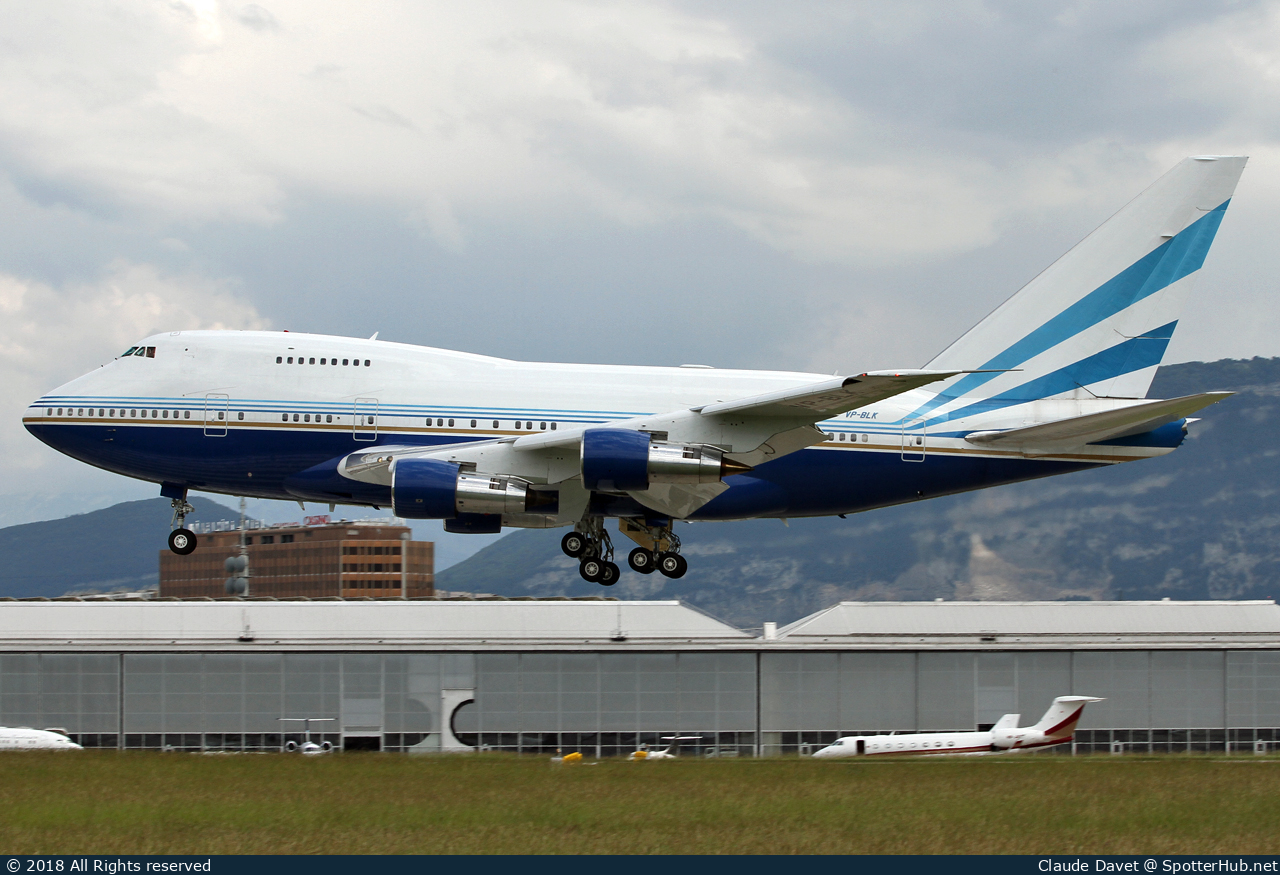 Photo of VP-BLK - Boeing 747SP-31 operated by Las Vegas Sands Corp.