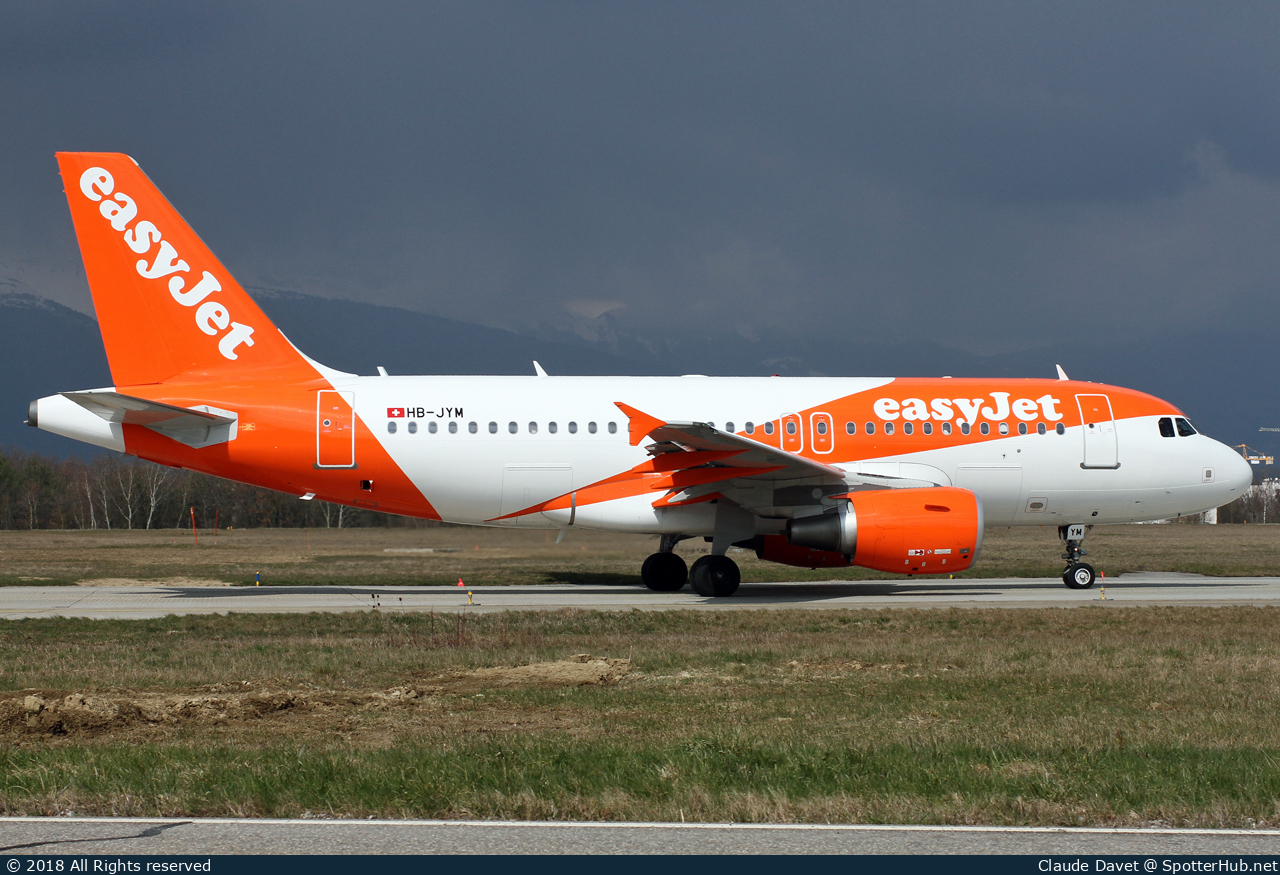 Photo of HB-JYM - Airbus A319-111 operated by easyJet Switzerland