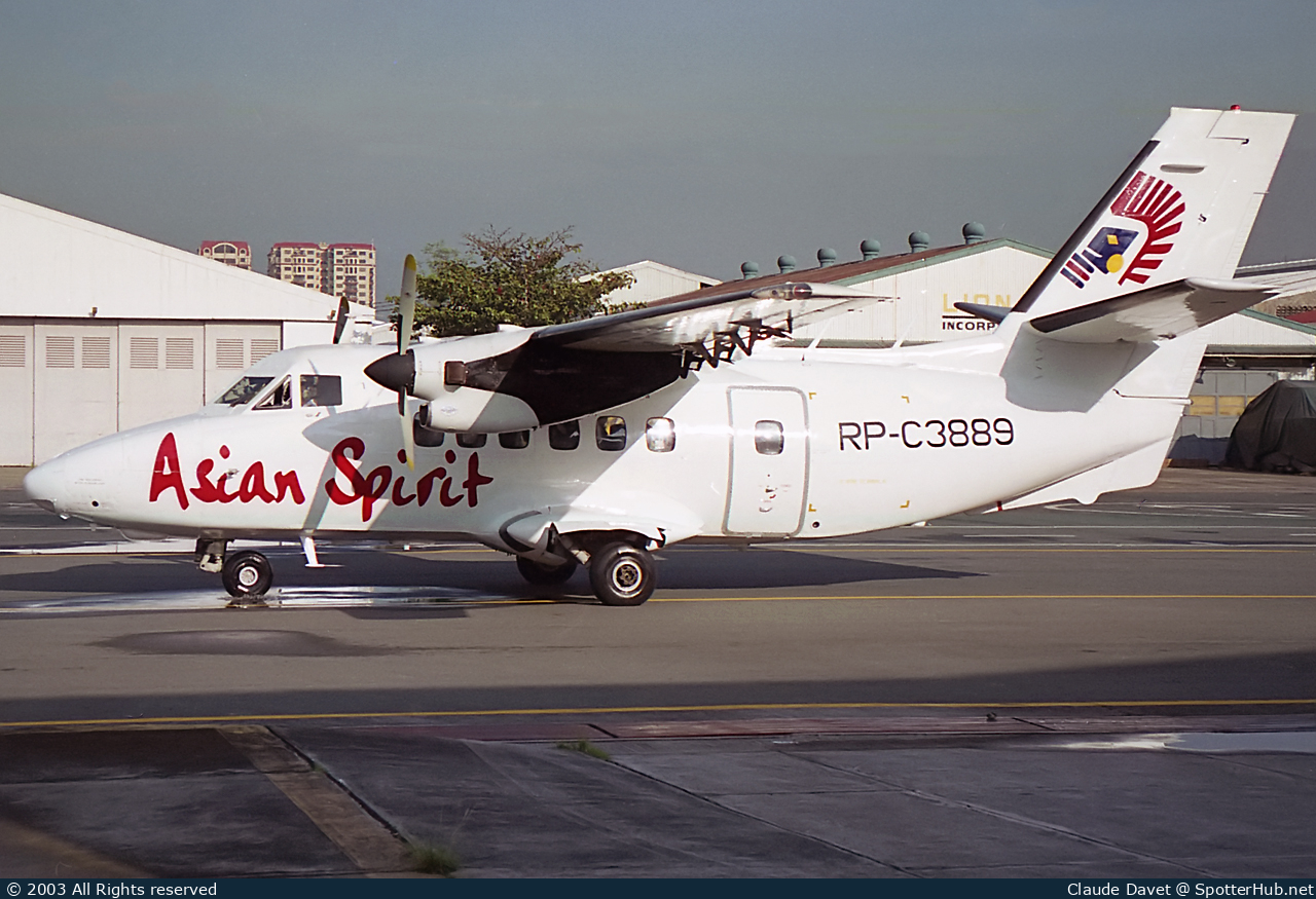 Photo of RP-C3889 - Let L-410UVP-E Turbolet operated by Asian Spirit