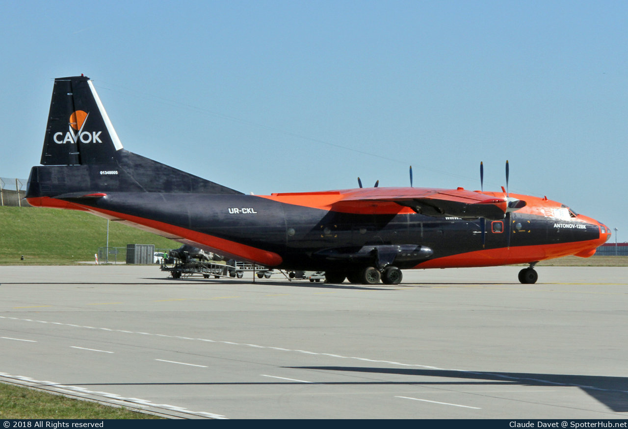 Photo of UR-CKL - Antonov An-12BK operated by Cavok Air