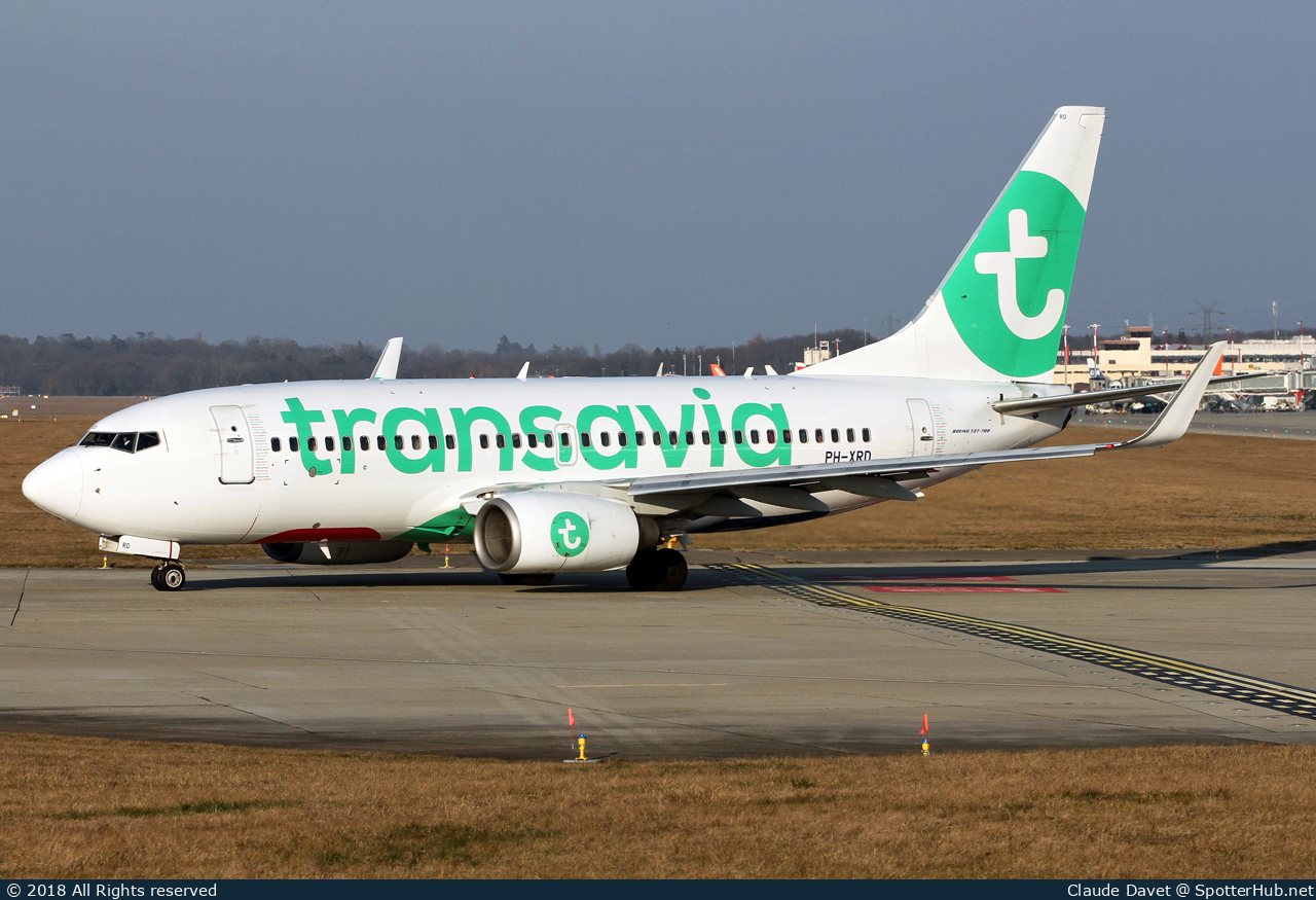 Photo of PH-XRD - Boeing 737-7K2 operated by Transavia