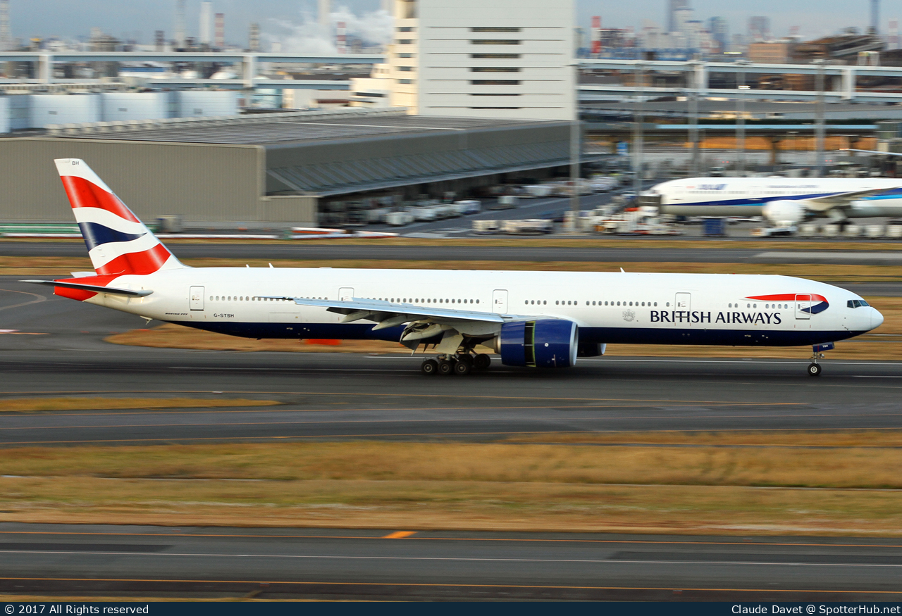 Photo of G-STBH - Boeing 777-336(ER) operated by British Airways