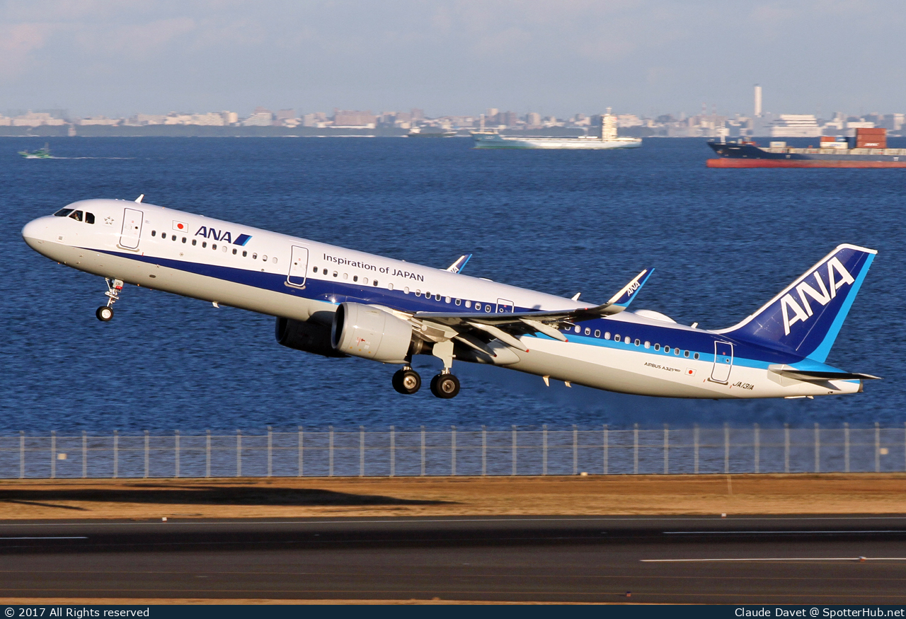 Photo of JA131A - Airbus A321-272N operated by ANA All Nippon Airways