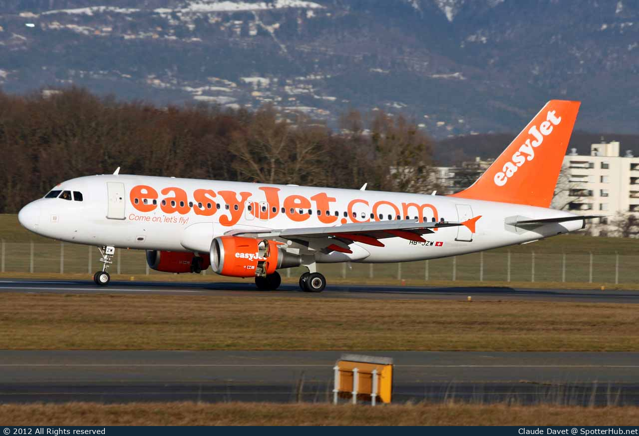 Photo of HB-JZW - Airbus A319-111 operated by easyJet Switzerland