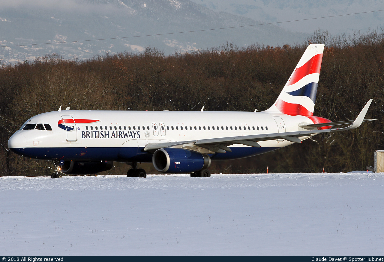 Photo of G-EUYP - Airbus A320-232 operated by British Airways