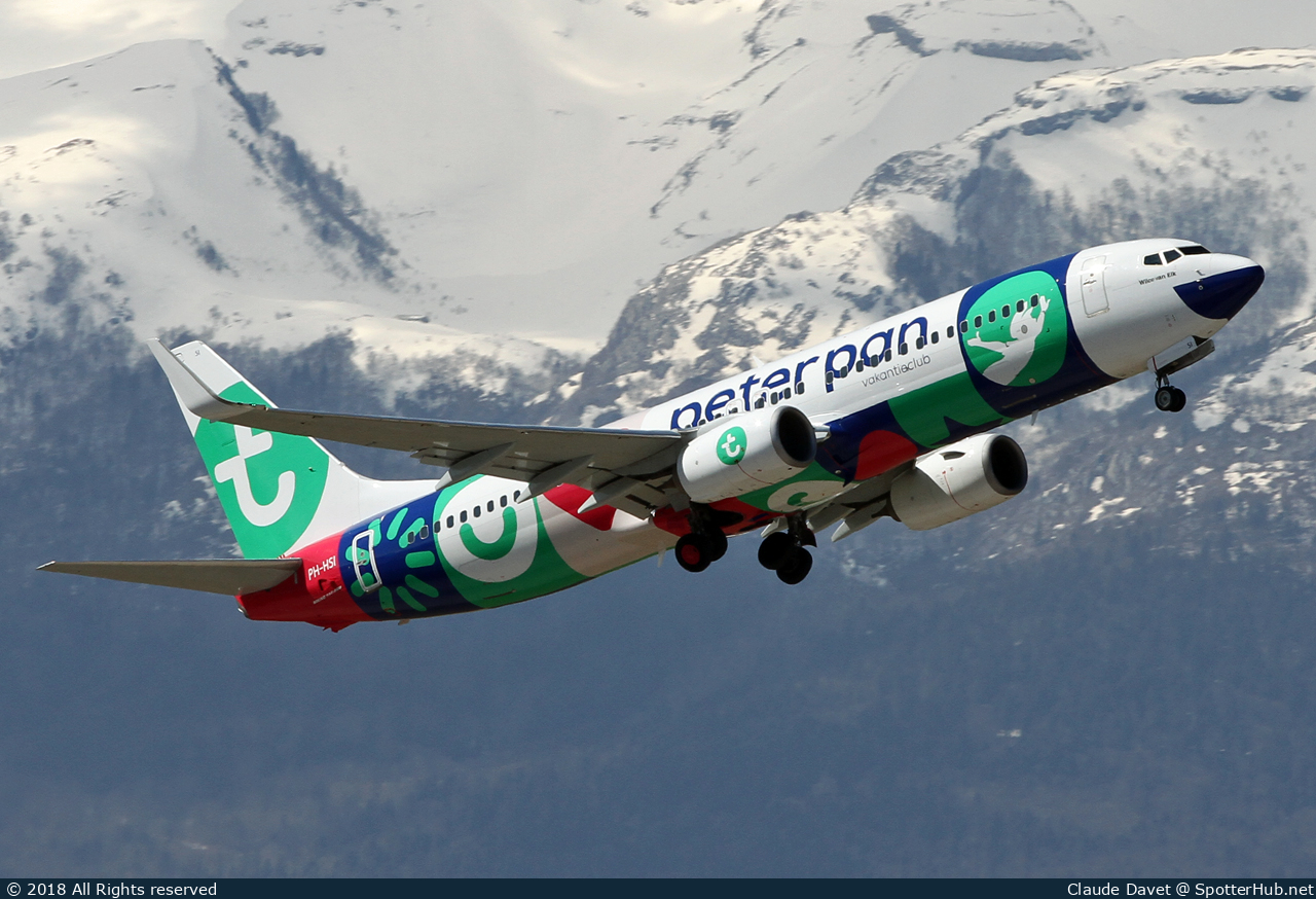 Photo of PH-HSI - Boeing 737-8K2 operated by Transavia