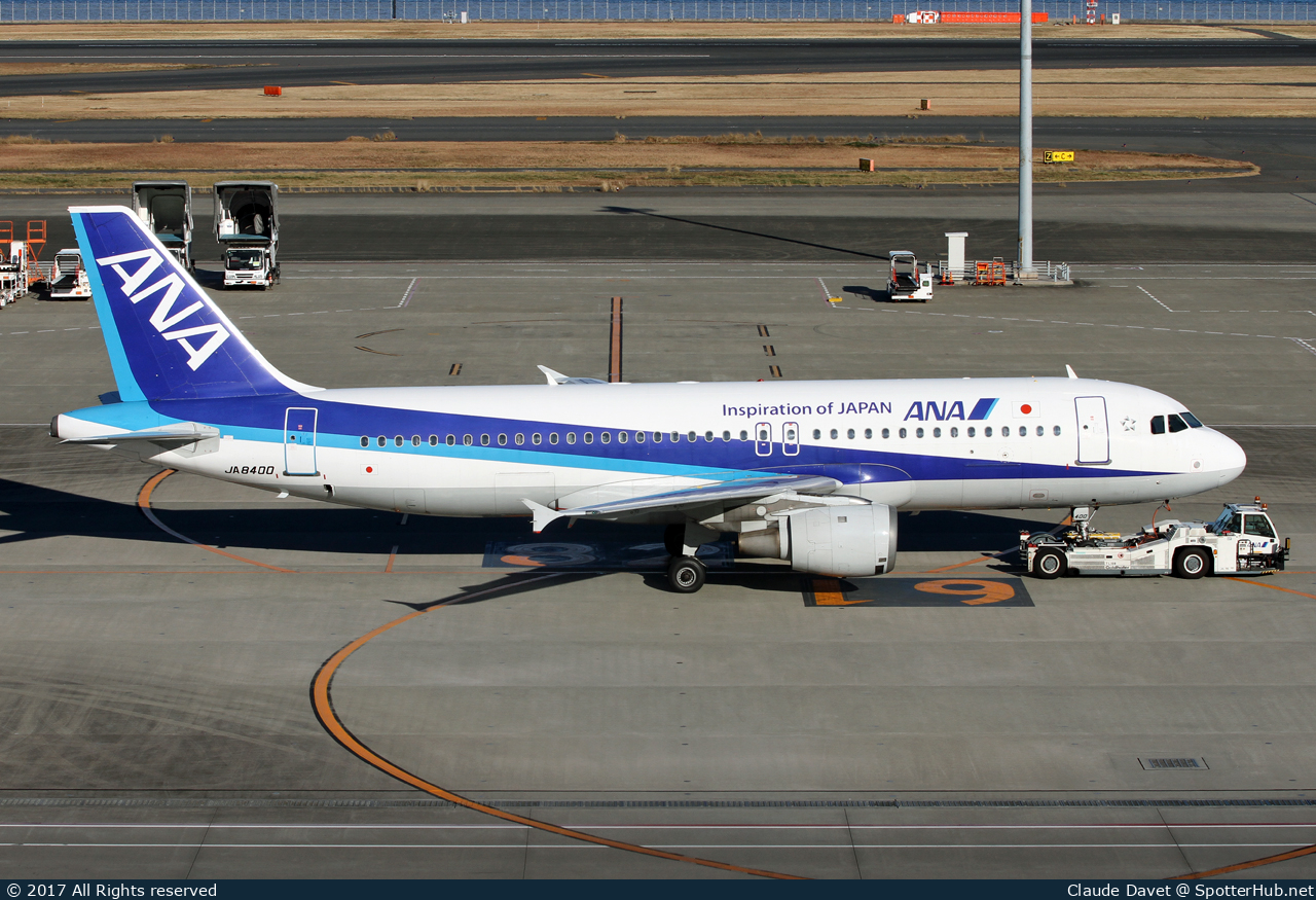 Photo of JA8400 - Airbus A320-211 operated by ANA All Nippon Airways