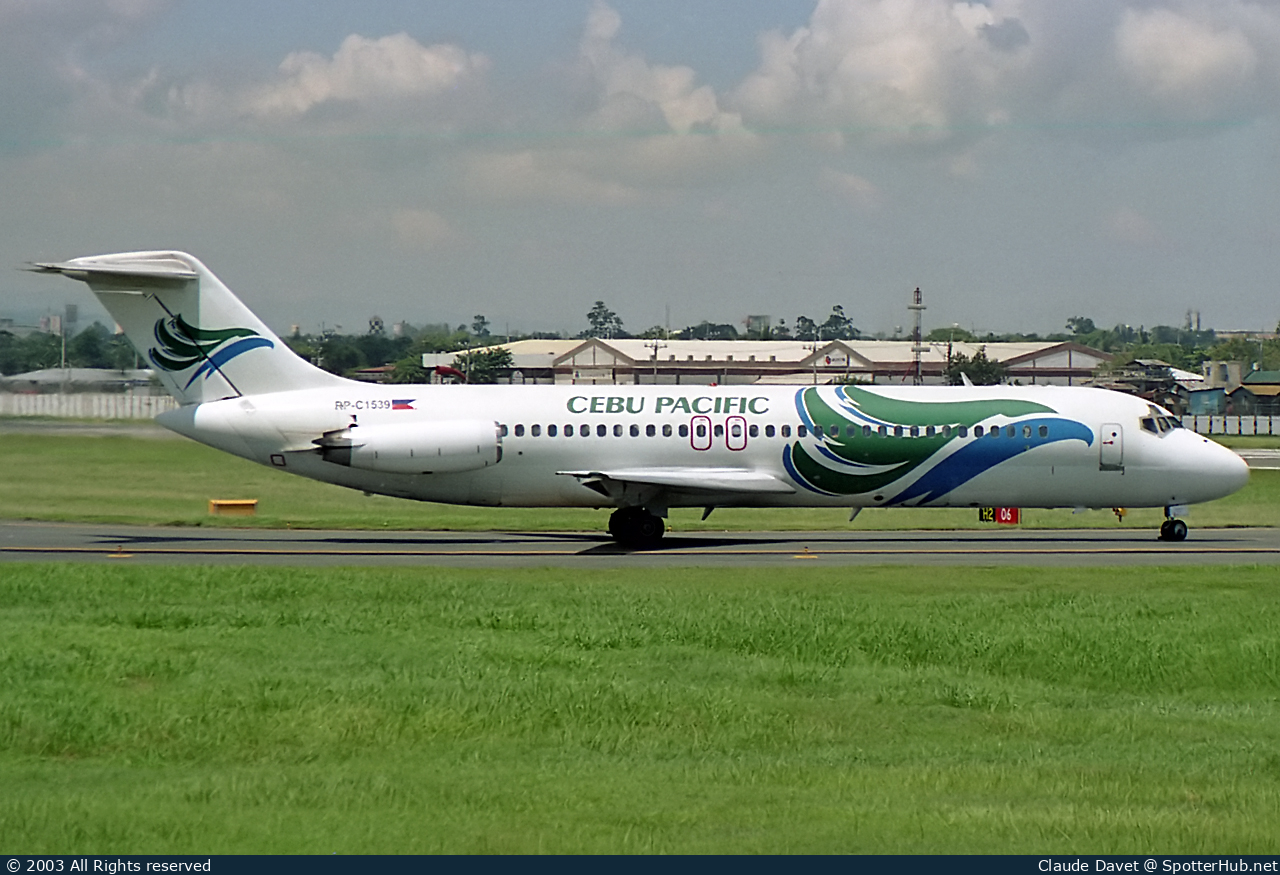 Photo of RP-C1539 - McDonnell Douglas DC-9-32 operated by Cebu Pacific