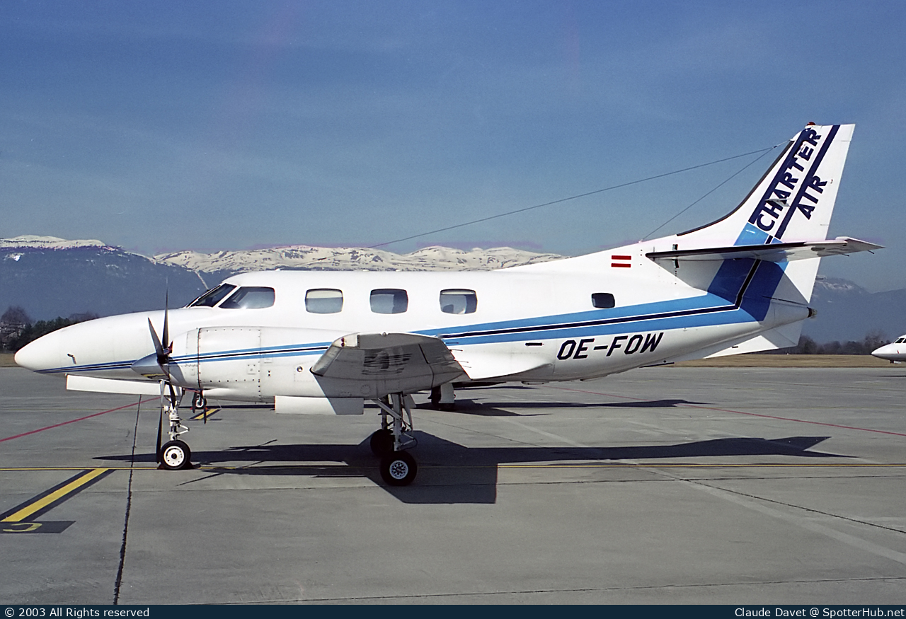 Photo of OE-FOW - Fairchild Swearingen Merlin IIIB operated by Charter-Air