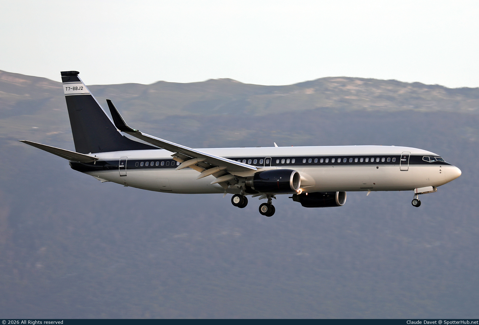 Photo of T7-BBJ2 - Boeing 737-8DV(BBJ2) operated by ACASS San Marino