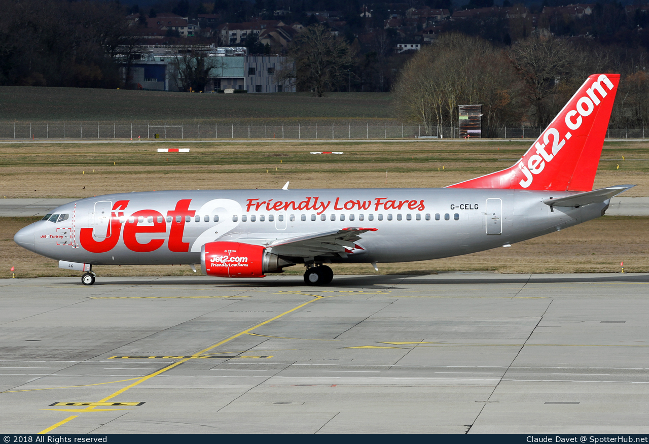 Photo of G-CELG - Boeing 737-377 operated by Jet2