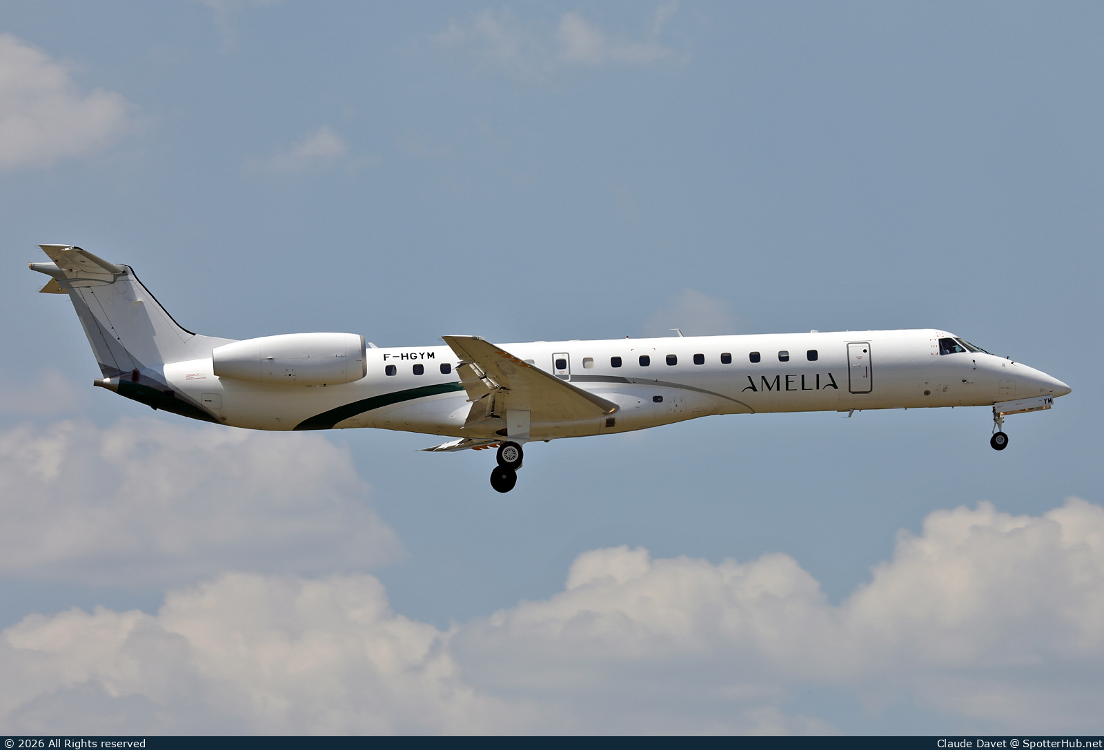 Photo of F-HGYM - Embraer ERJ-145LR operated by Amelia International