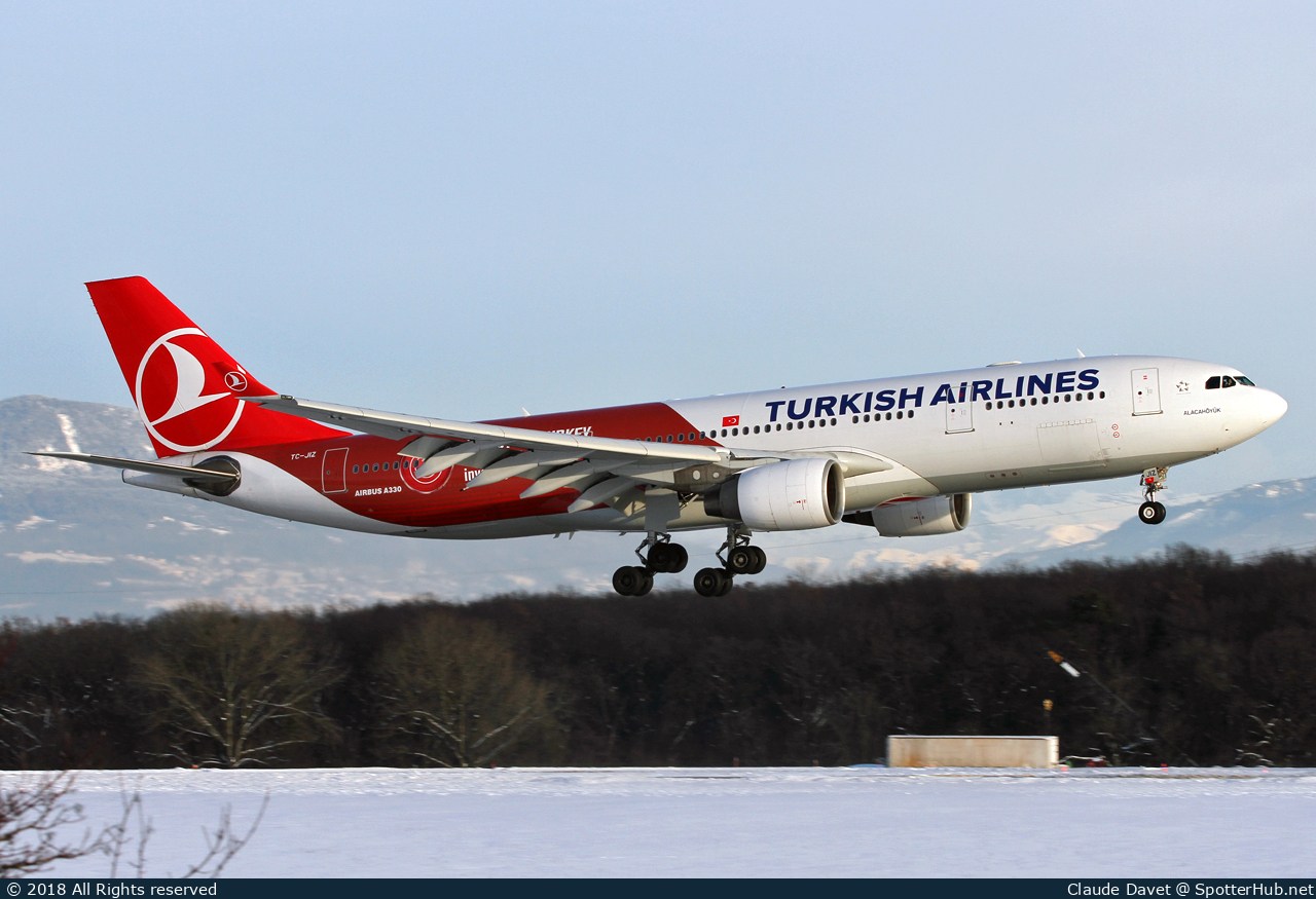Photo of TC-JIZ - Airbus A330-223 operated by Turkish Airlines