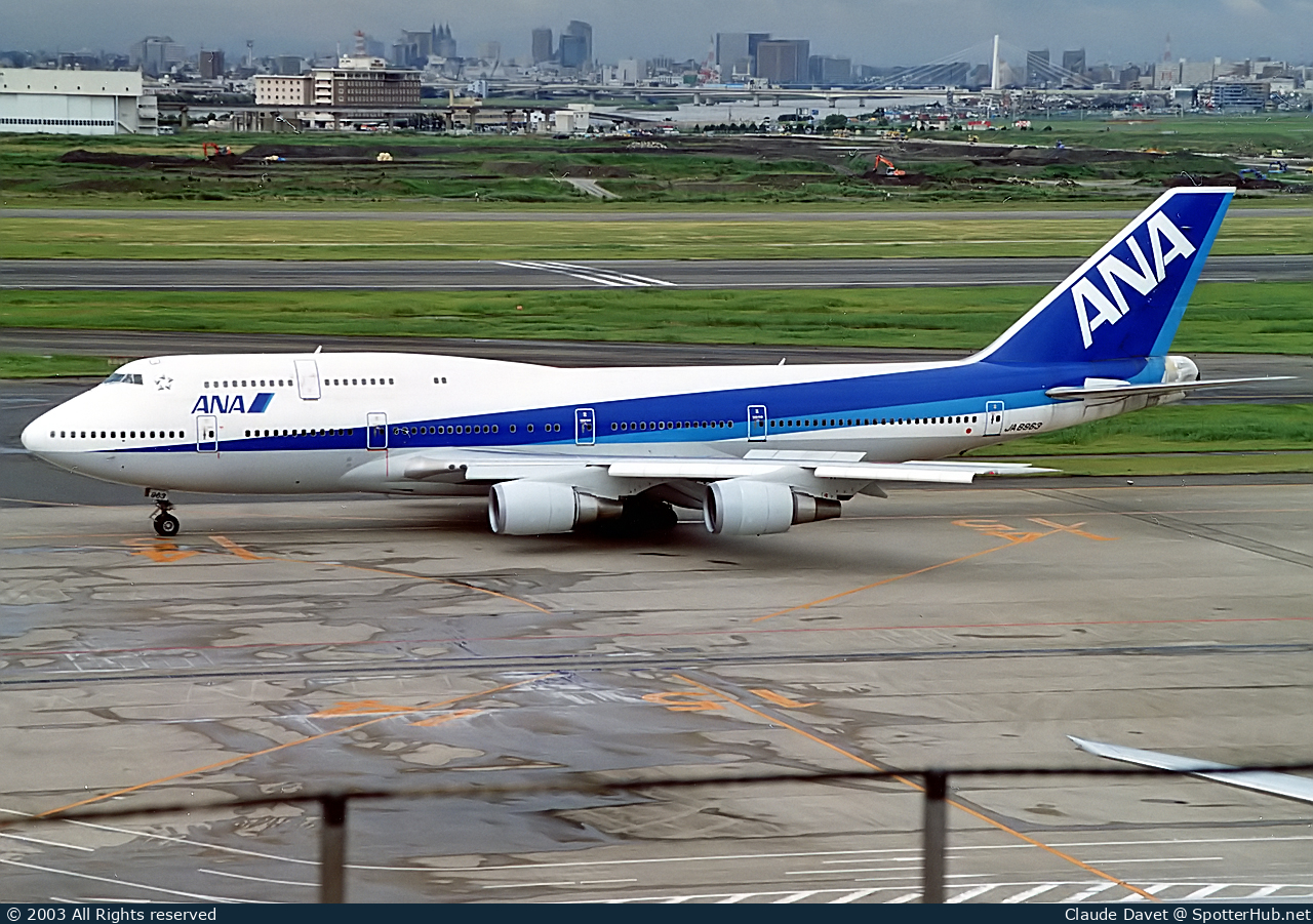 Photo of JA8963 - Boeing 747-481D operated by ANA All Nippon Airways