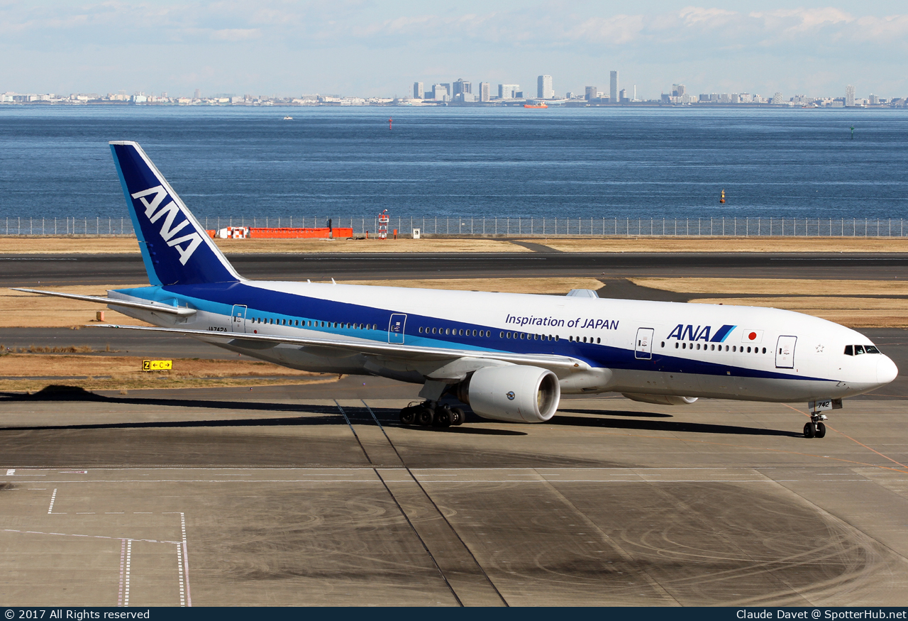 Photo of JA742A - Boeing 777-281(ER) operated by ANA All Nippon Airways