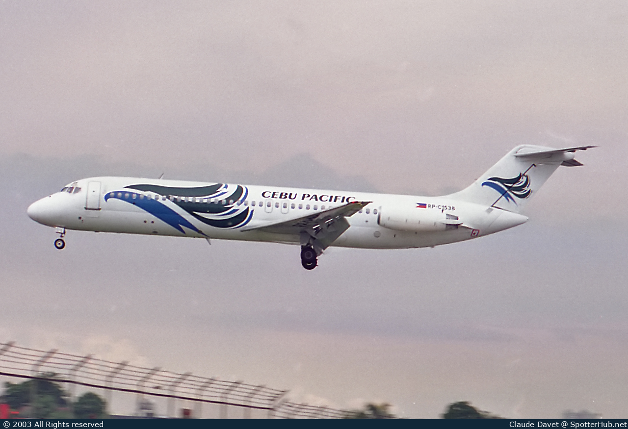 Photo of RP-C1538 - McDonnell Douglas DC-9-32 operated by Cebu Pacific