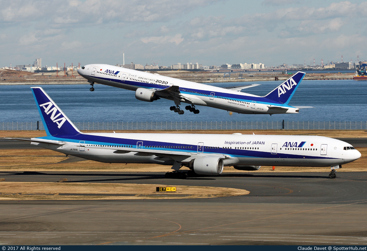 Photo of JA755A - Boeing 777-381 operated by ANA All Nippon Airways