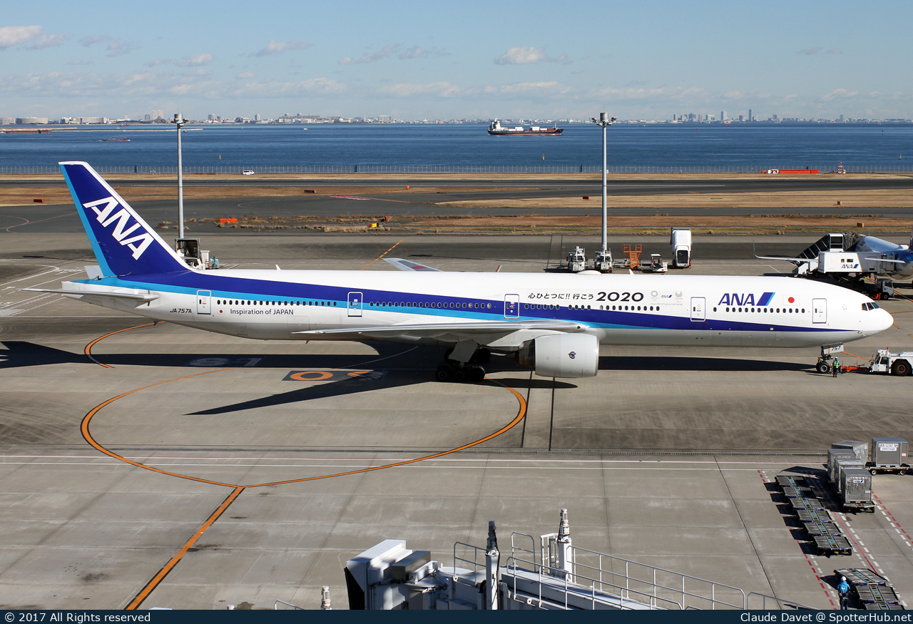 Photo of JA757A - Boeing 777-381 operated by ANA All Nippon Airways