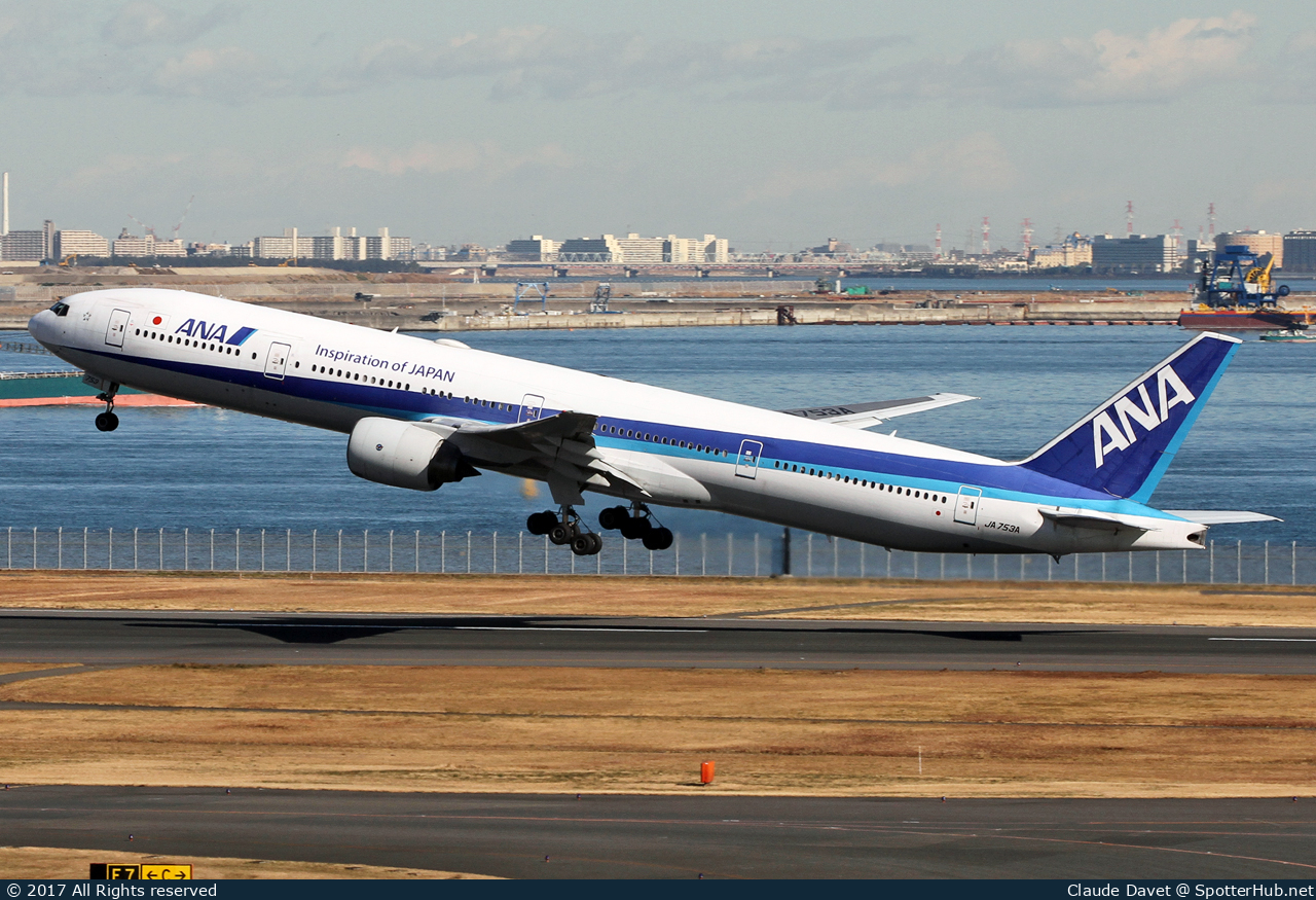 Photo of JA753A - Boeing 777-381 operated by ANA All Nippon Airways