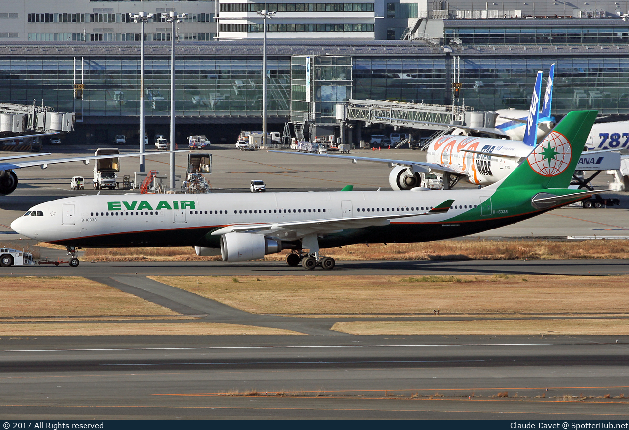 Photo of B-16338 - Airbus A330-302 operated by EVA Air