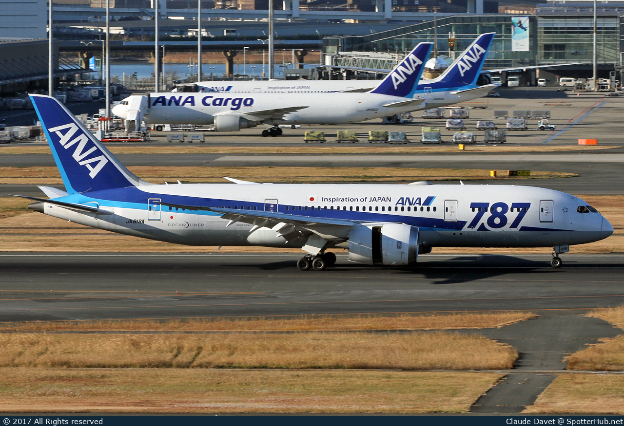 Photo of JA819A - Boeing 787-8 Dreamliner operated by ANA All Nippon Airways