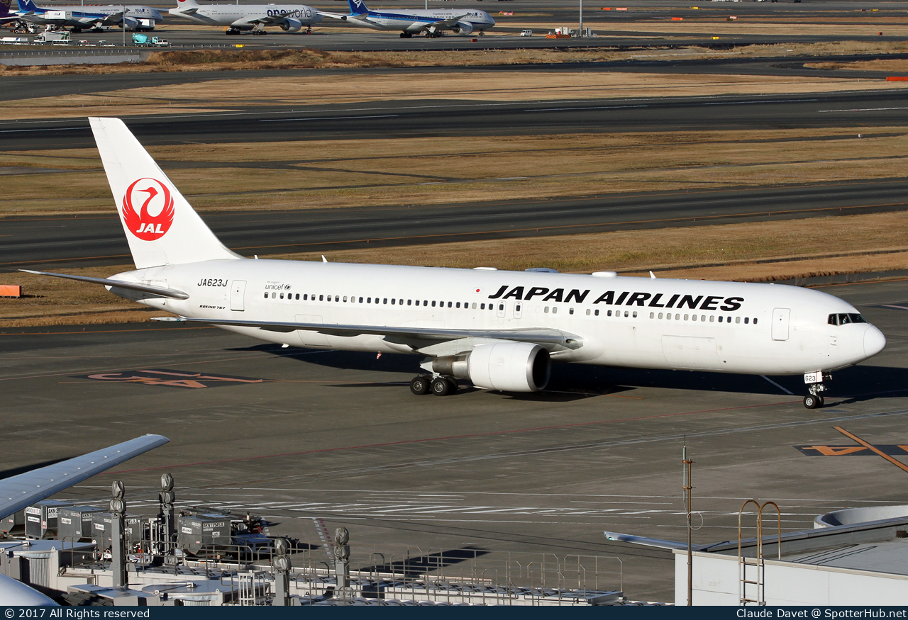 Photo of JA623J - Boeing 767-346(ER) operated by Japan Airlines