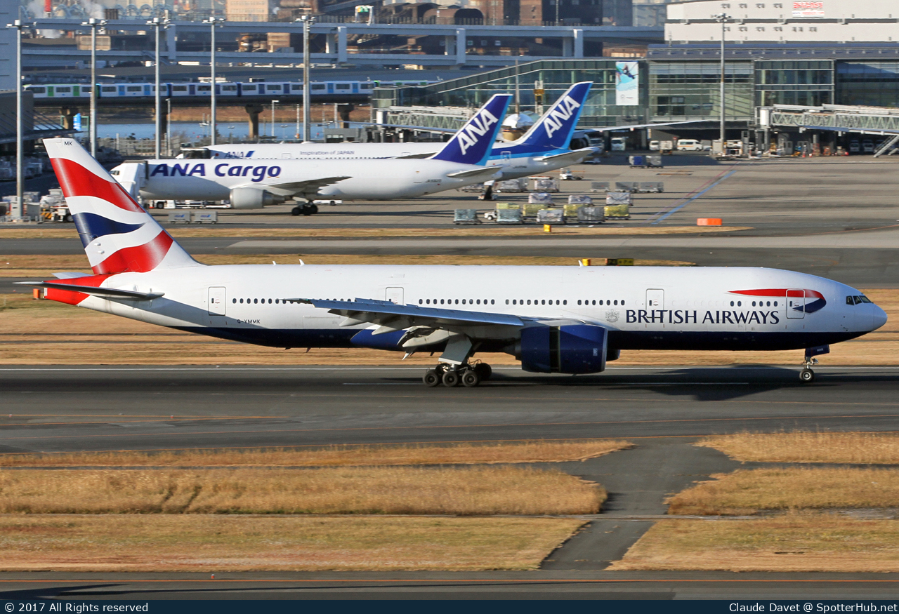 Photo of G-YMMK - Boeing 777-236(ER) operated by British Airways