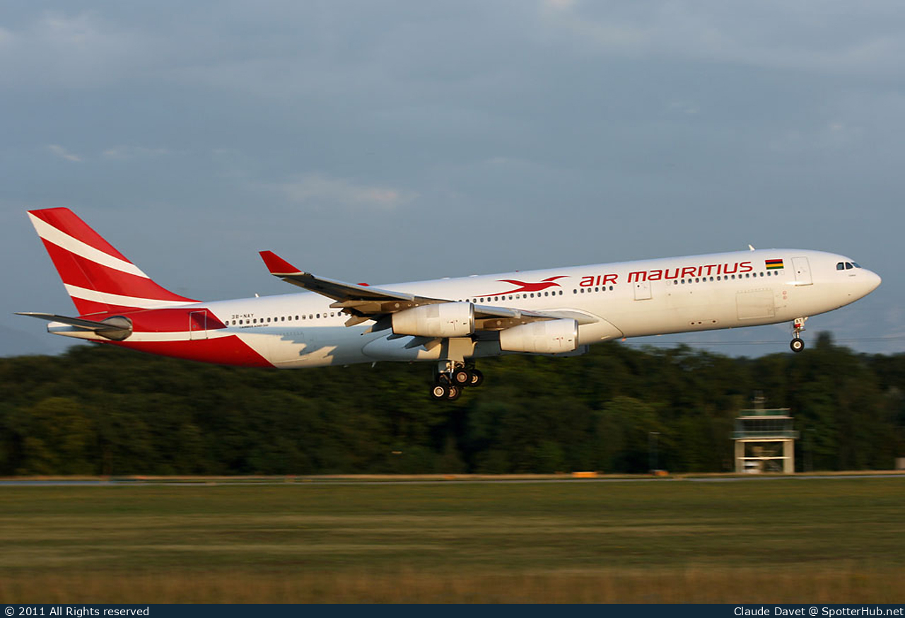 Photo of 3B-NAY - Airbus A340-313 operated by Air Mauritius