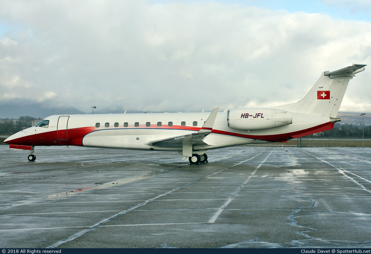 Photo of HB-JFL - Embraer Legacy 600 operated by Nomad Aviation