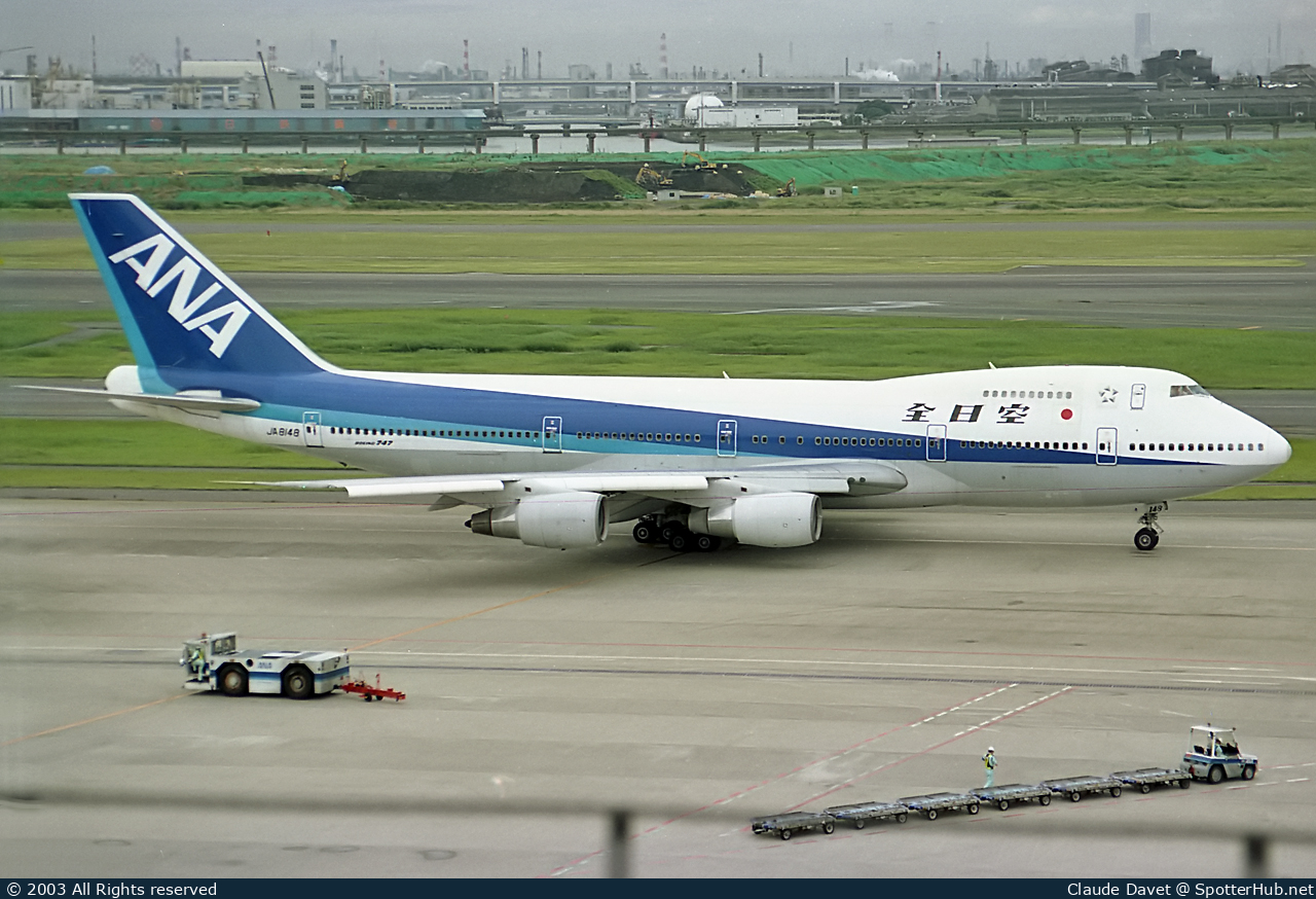 Photo of JA8148 - Boeing 747SR-81 operated by ANA All Nippon Airways