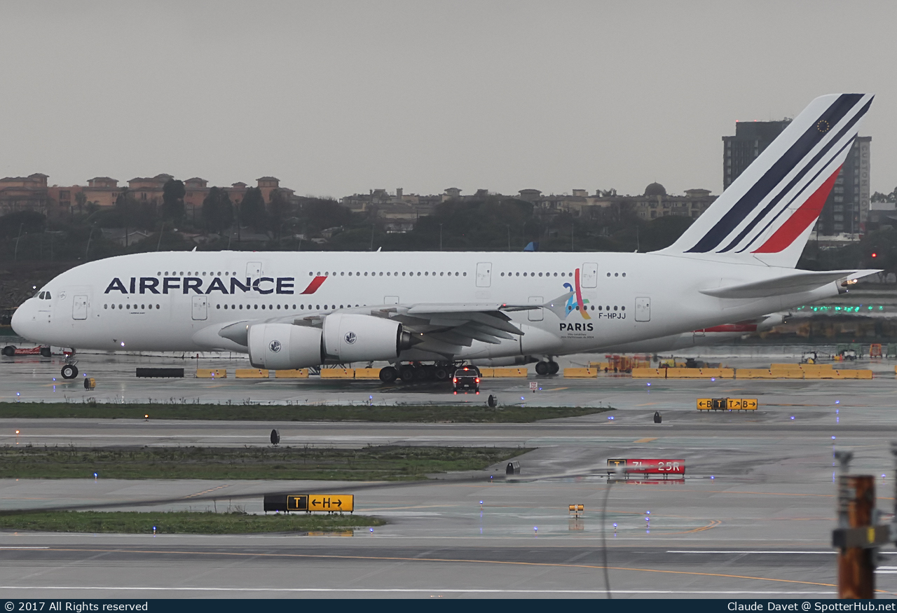 Photo of F-HPJJ - Airbus A380-861 operated by Air France