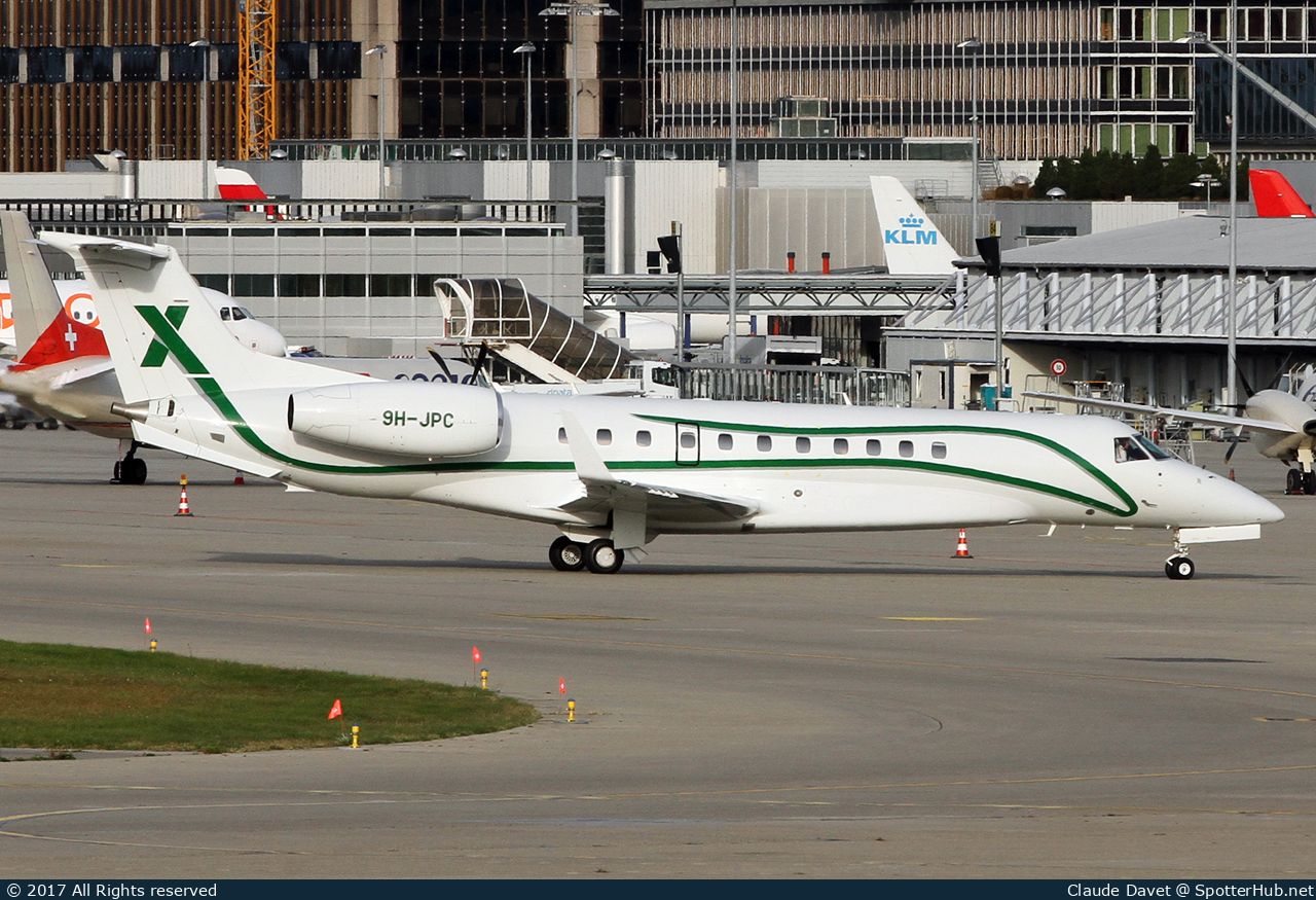 Photo of 9H-JPC - Embraer Legacy 600 operated by AirX Charter