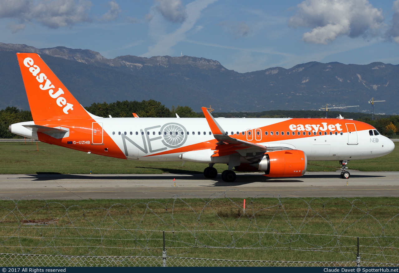 Photo of G-UZHB - Airbus A320-251N operated by easyJet