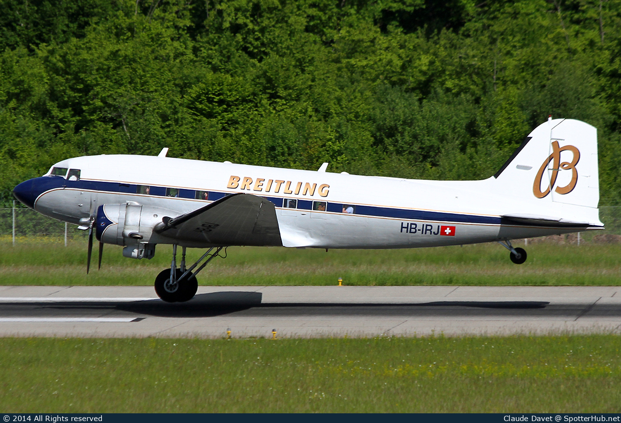 Photo of HB-IRJ - Douglas DC-3A operated by Super Constellation Flyers Association