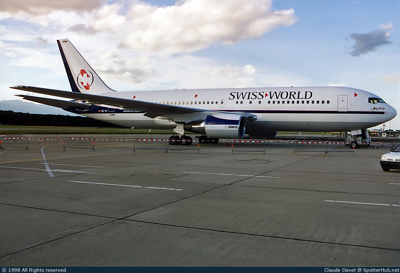 Photo of HB-IIX - Boeing 767-219(ER) operated by Swiss World Airways