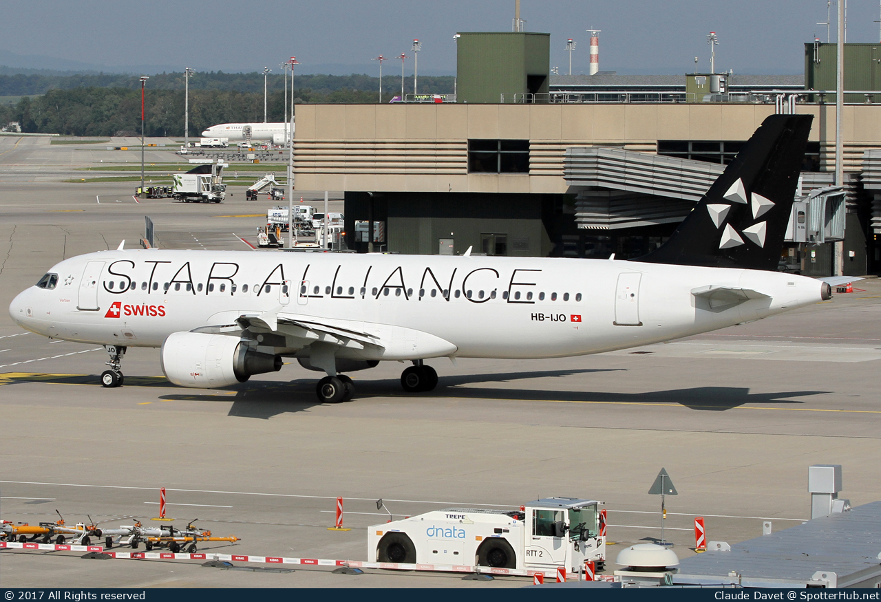 Photo of HB-IJO - Airbus A320-214 operated by Swiss International Air Lines