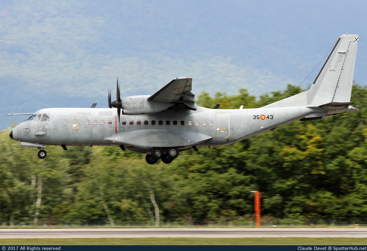 Photo of T.21-05 - CASA C-295M operated by Spanish Air Force