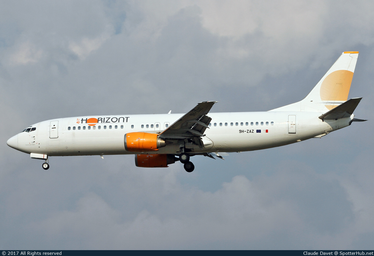 Photo of 9H-ZAZ - Boeing 737-436 operated by Air Horizont