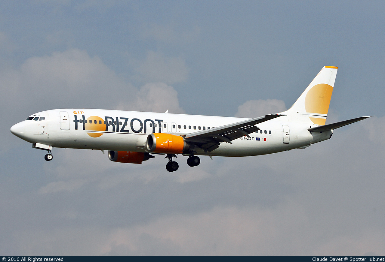 Photo of 9H-ZAZ - Boeing 737-436 operated by Air Horizont