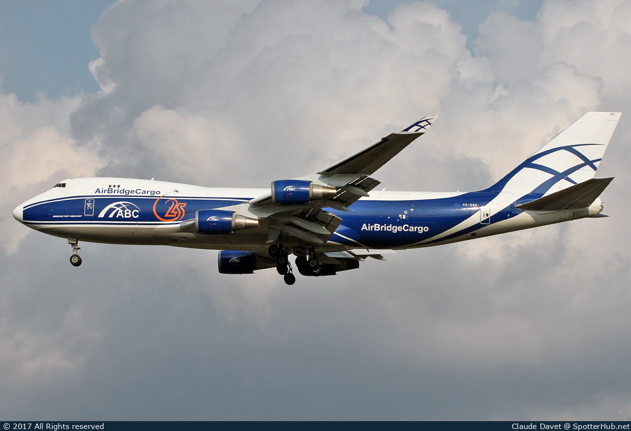 Photo of VQ-BWW - Boeing 747-406F(ER) operated by AirBridgeCargo Airlines