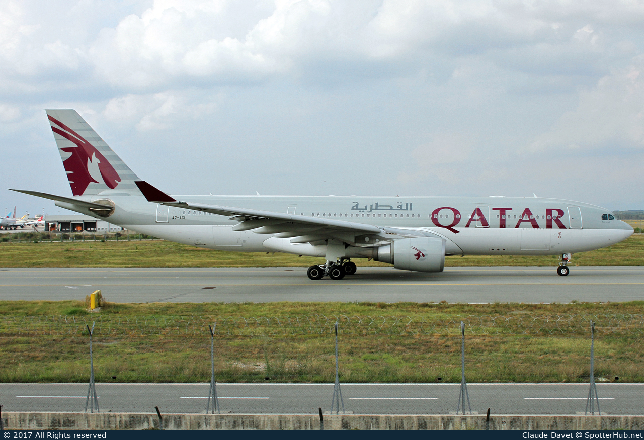 Photo of A7-ACL - Airbus A330-202 operated by Qatar Airways