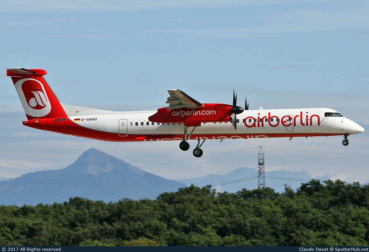 Photo of D-ABQO - Bombardier DHC-8-402 Dash 8 Q400 operated by Air Berlin (opb LGW Luftfahrtgesellschaft Walter)