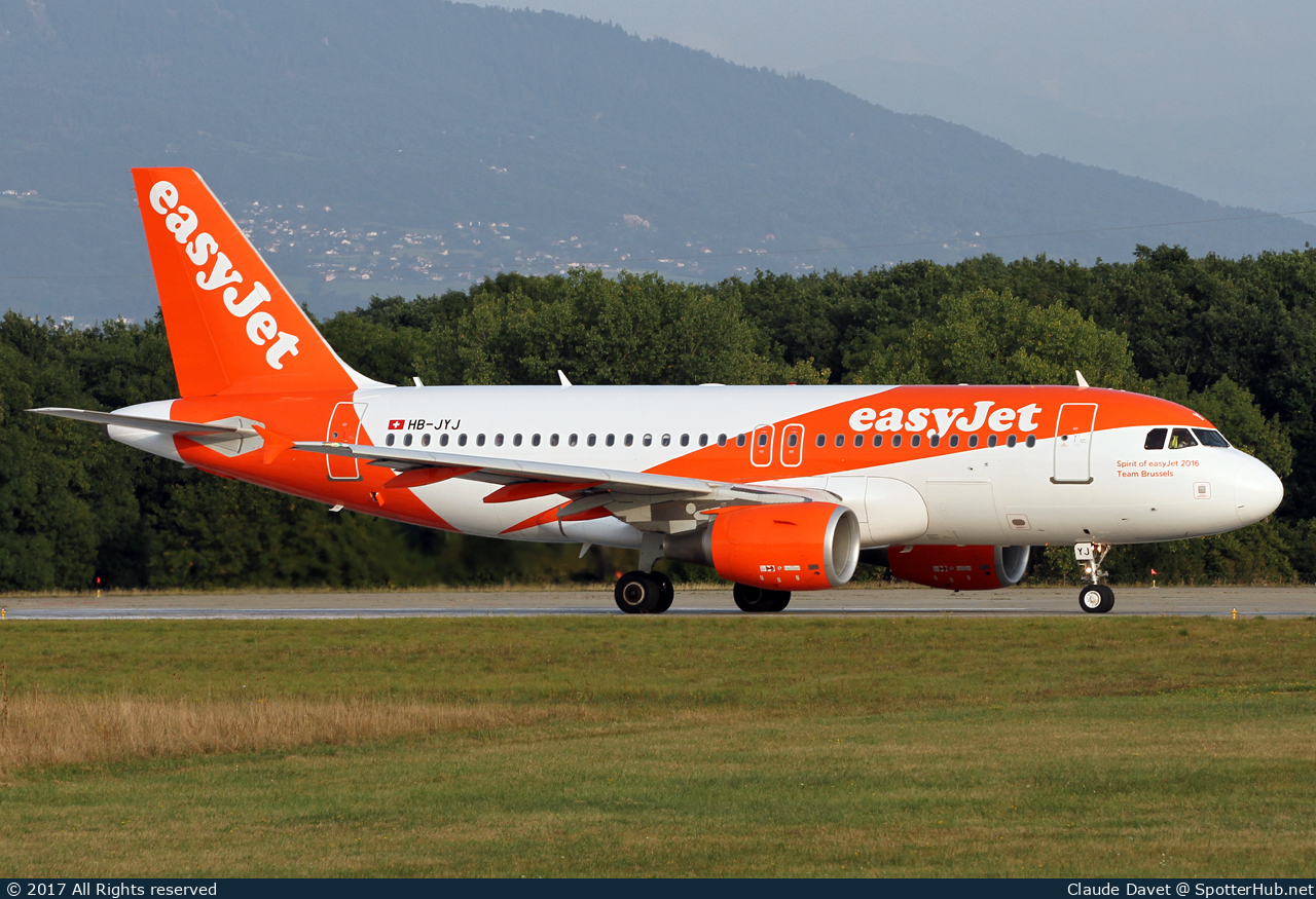 Photo of HB-JYJ - Airbus A319-111 operated by easyJet Switzerland