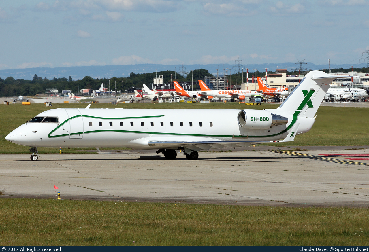 Photo of 9H-BOO - Bombardier Challenger 850 operated by AirX Charter