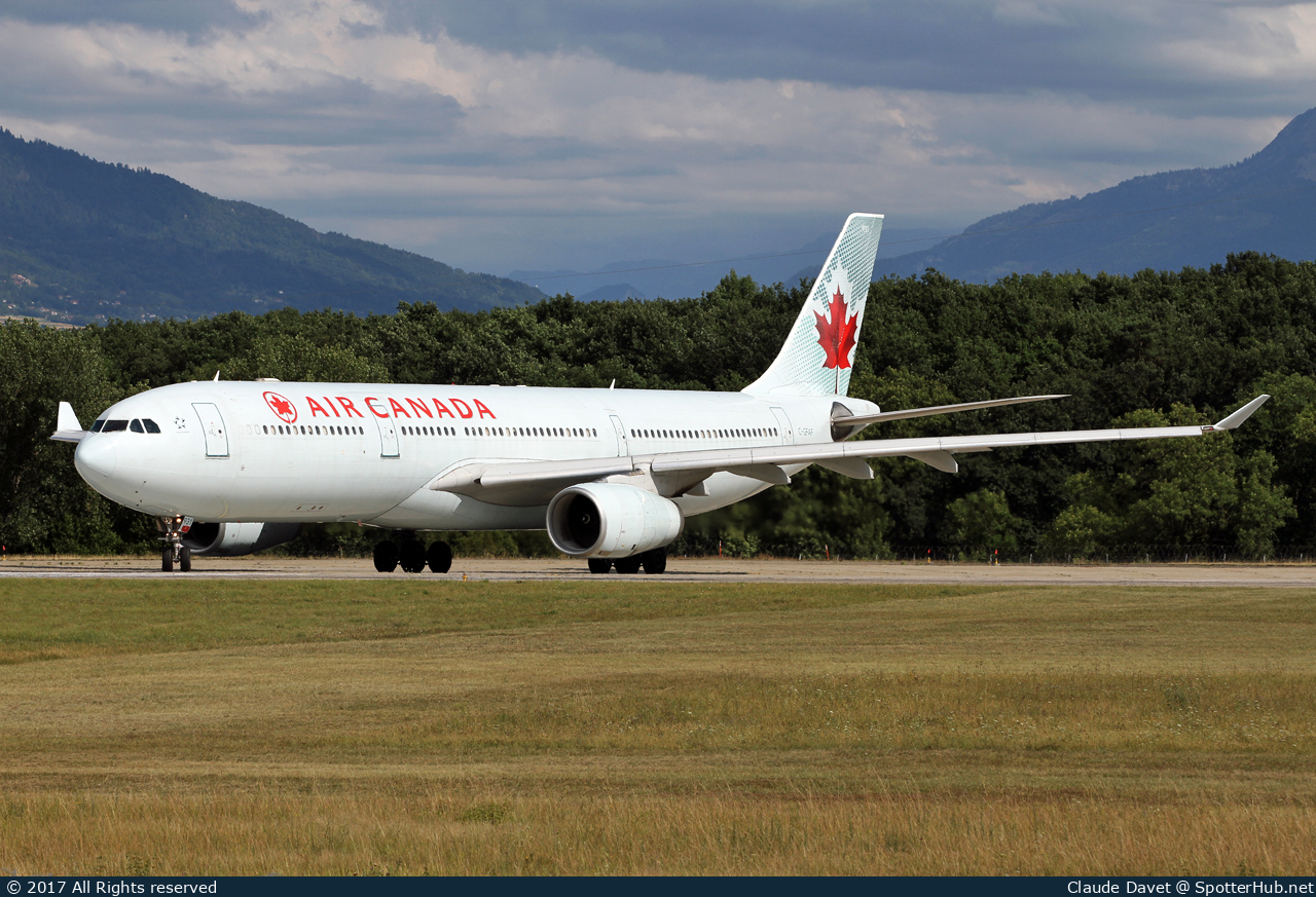 Photo of C-GFAF - Airbus A330-343 operated by Air Canada