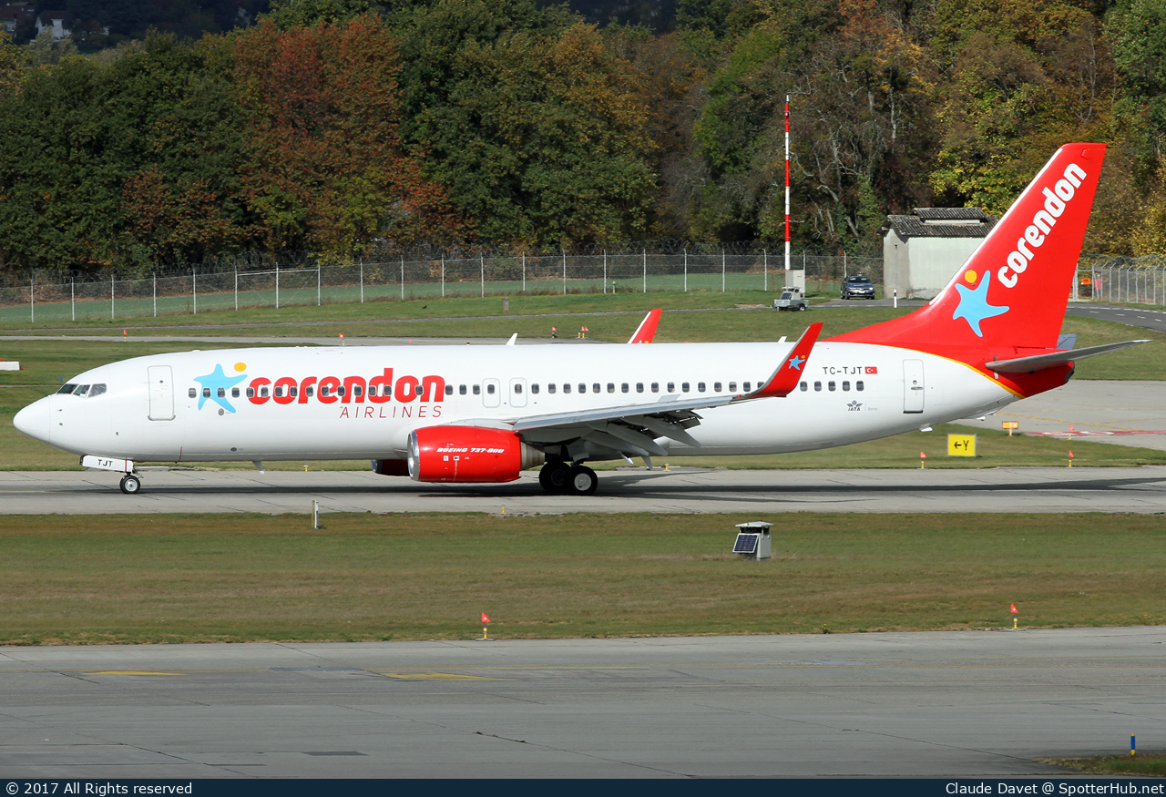 Photo of TC-TJT - Boeing 737-8HC operated by Corendon Airlines